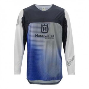 CAMISETA HUSQVARNA RAILED AZUL